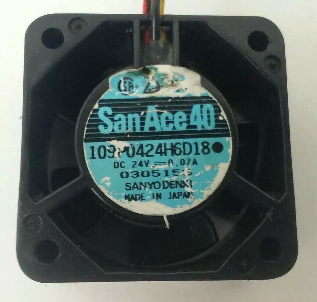 SANJO DENKI 109P0424H6D18 SAN ACE40 24VDC 0.07A