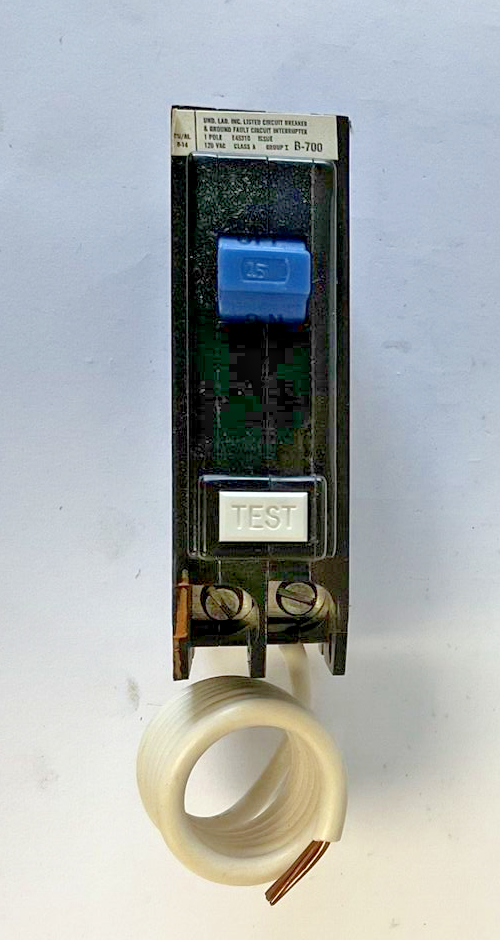 WESTINGHOUSE QPGF1015 CIRCUIT BREAKER MOD.A 15A 120VAC 1POLE