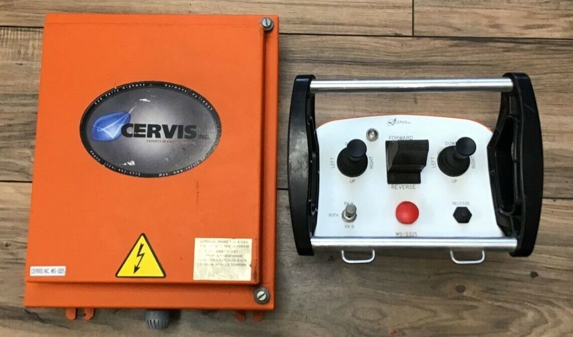 CERVIS WS-5325 TM60/7.18FCC PUSH BUTTON TRANSMITTER AND RECEIVER