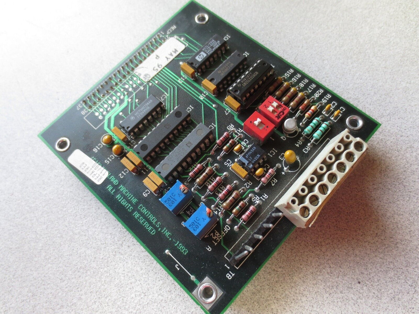 CLEVELAND MACHINE CONTROLS, INC MO-09751 / D41-27134 CIRCUIT BOARD