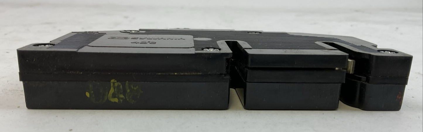 GTE SYLVANIA ZINSCO RA38QAL-15 QR LINE CIRCUIT BREAKER 15AMP 120/240VAC 1POLE