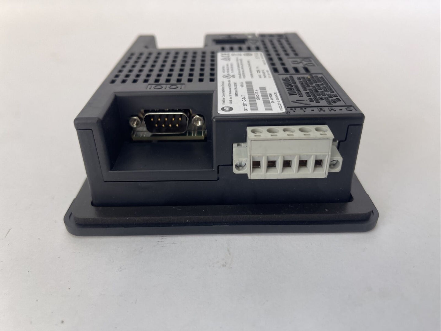 ALLEN BRADLEY 2711C-T4T PANELVIEW C400 COMPONENT 4 INCH TERMINAL SER A 24VDC