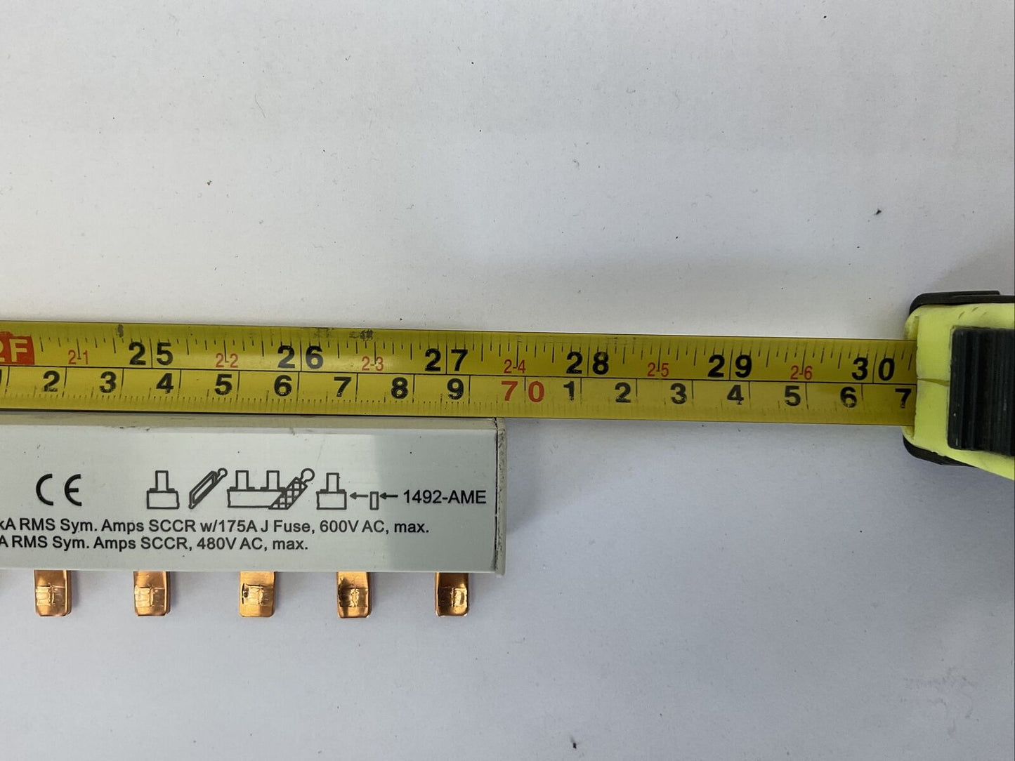 ALLEN BRADLEY 1492-A3B8 BUS BAR SER A