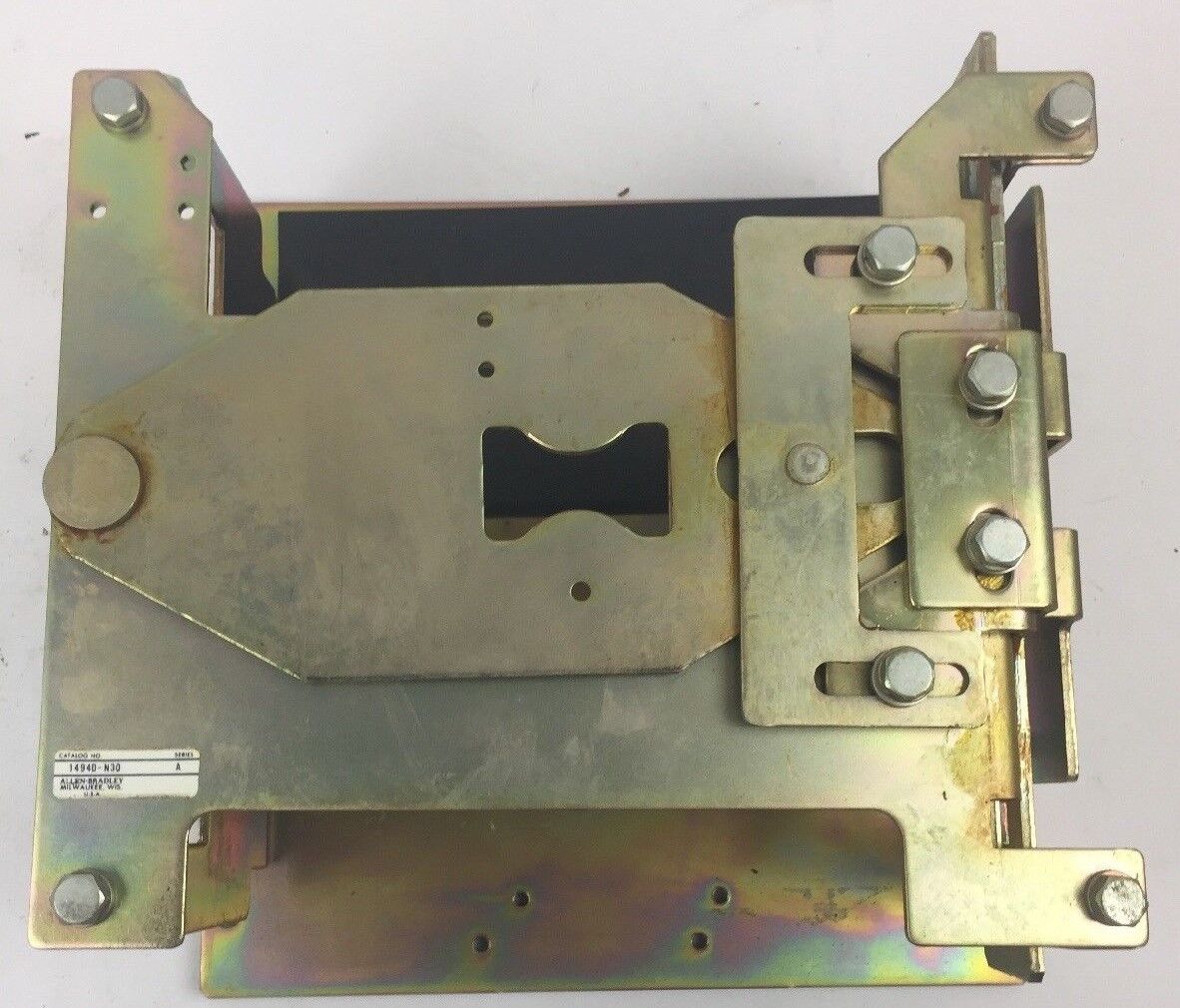 ALLEN BRADLEY 1494D-N30 FLANGE MOUNTED OPERATOR SLIDE MECHANISM