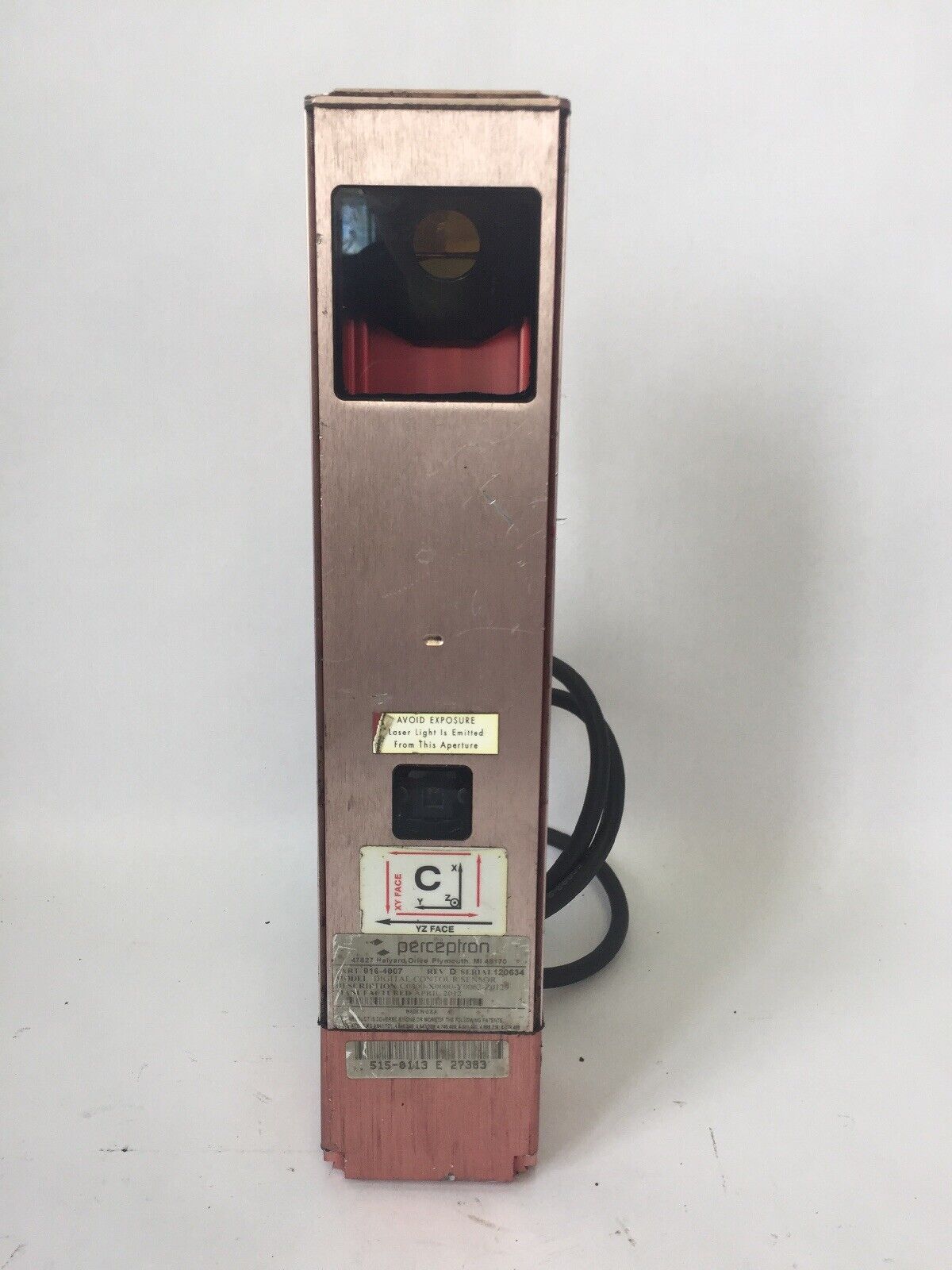 PERCEPTRON 916-4007 DIGITAL CONTOUR SENSOR REV D DIGITAL 3 TRICAM