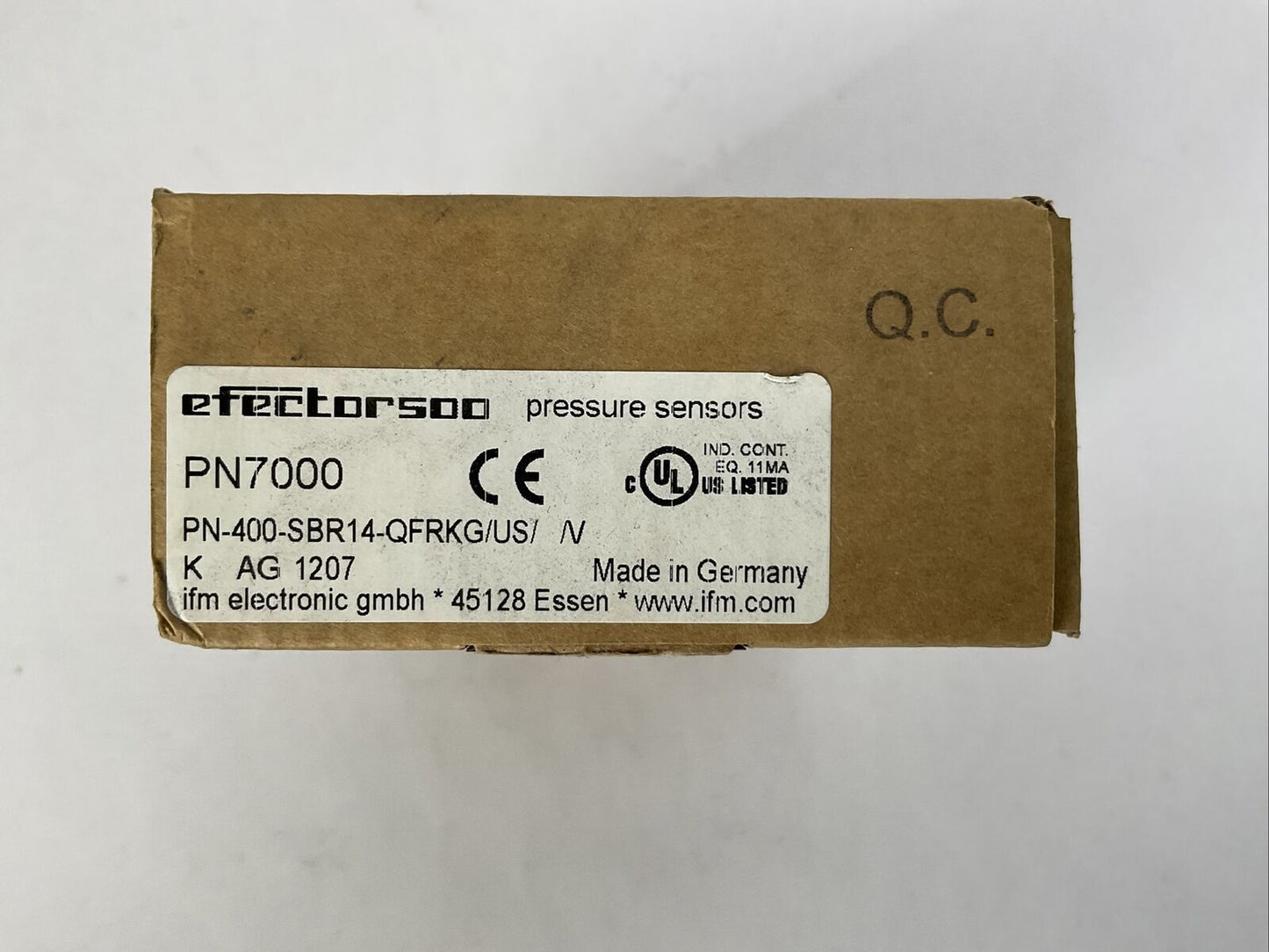 IFM PN-400-SBR14-QFRKG/US/ /V EFECTOR 500 PRESSURE SENSORS