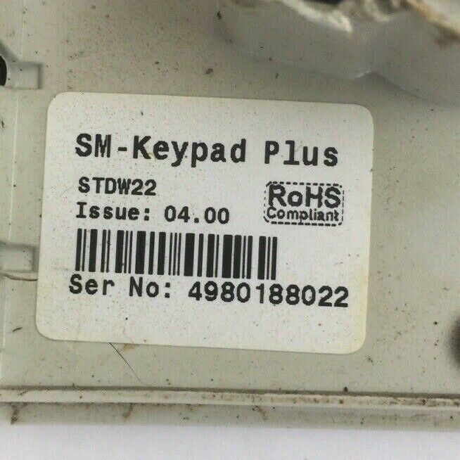 EMERSON STDW22 SM-KEYPAD PLUS ISSUE: 04.00