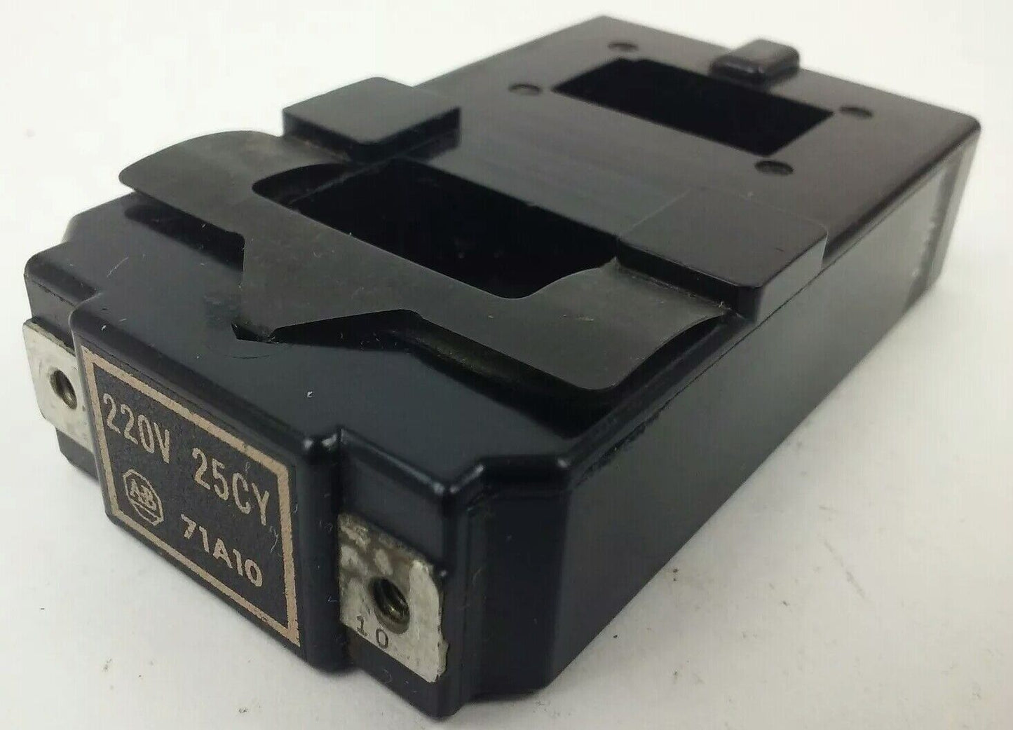 ALLEN BRADLEY 71A10 COIL, 220V @ 25HZ, USED NO SCREWS, GREAT CONDITION