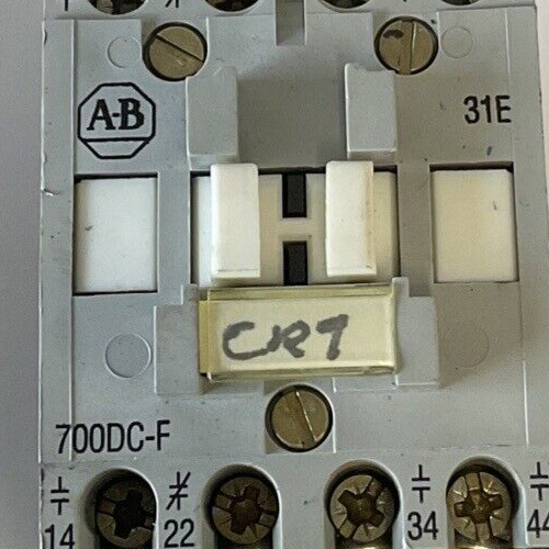 ALLEN BRADLEY 700DC-F310* CONTROL RELAY SER.C 31E 10A 660V