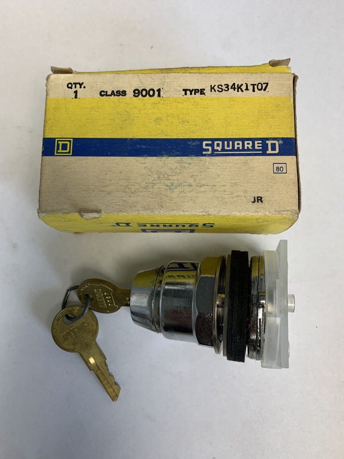Square D 9001 KS34K1T107 Keyed Switch