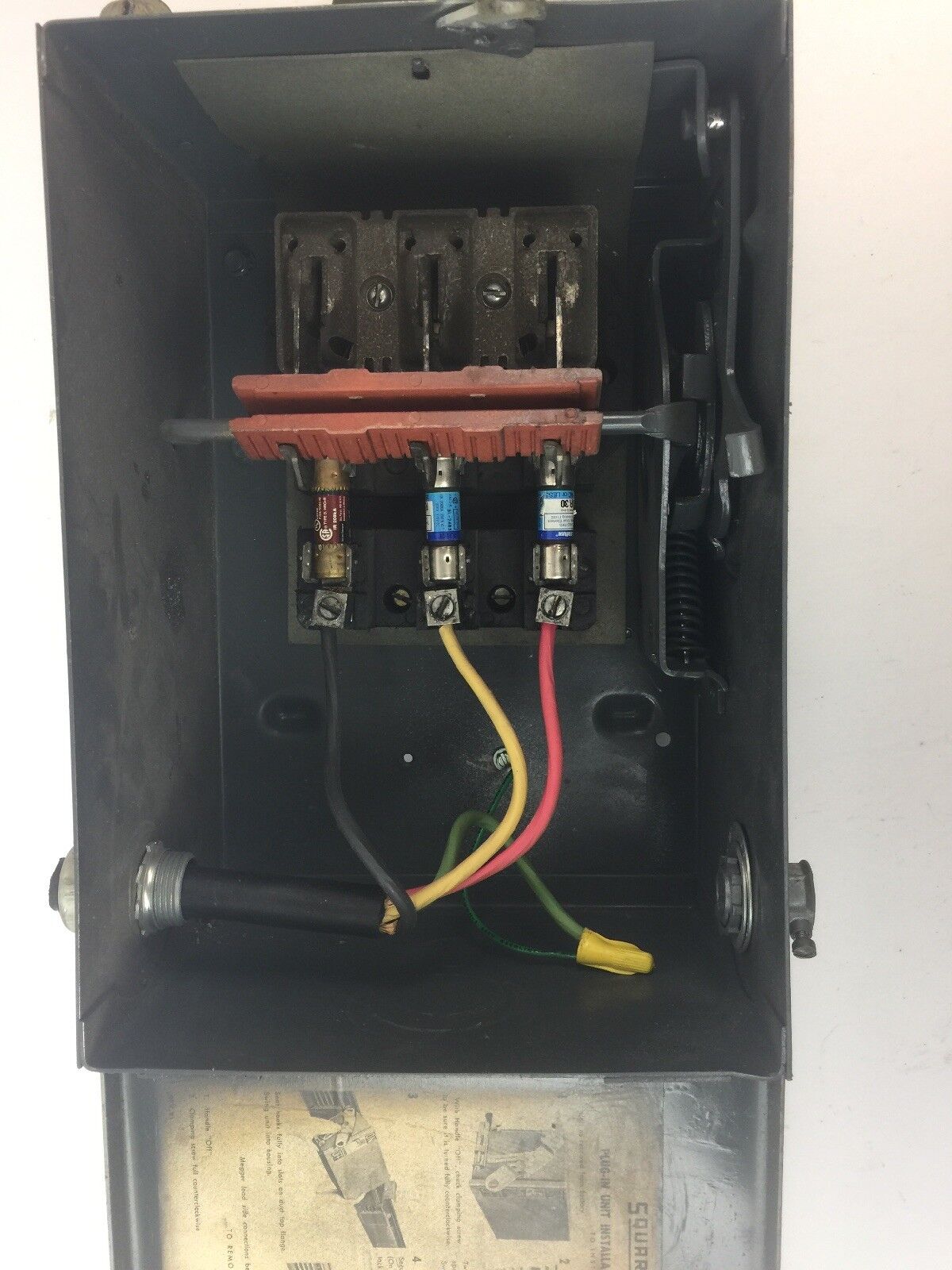 SQUARE D PQ-3203 I-LINE BUSWAY SWITCH - 30A, 250VAC, 3-PHASE