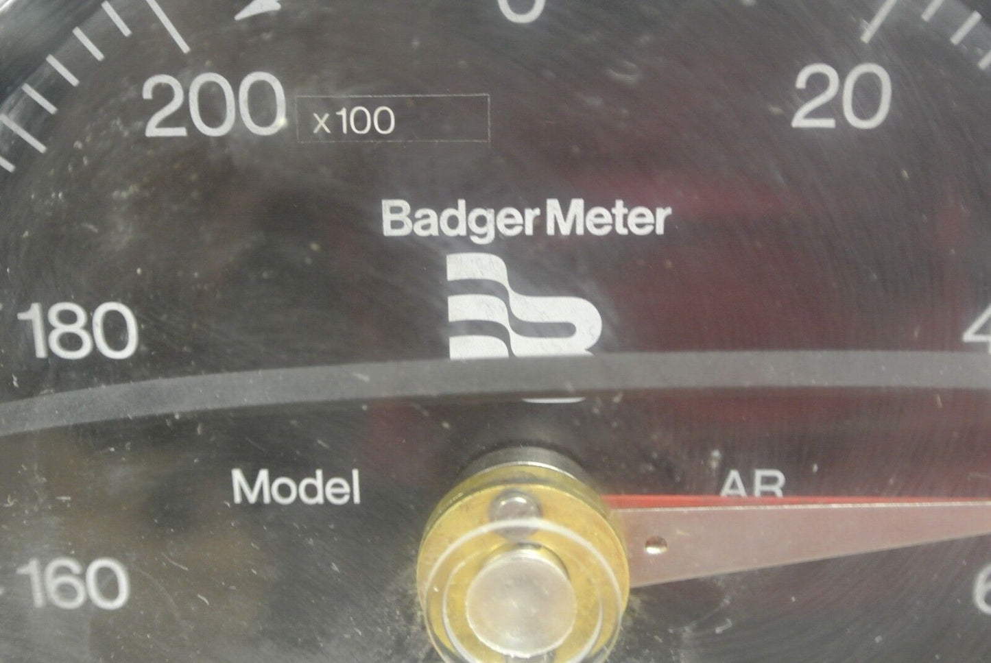 BADGER METER REGISTER 56681-99704 / ARR / 110VAC, 60Hz / 7A MAX / 200x100 GALLON