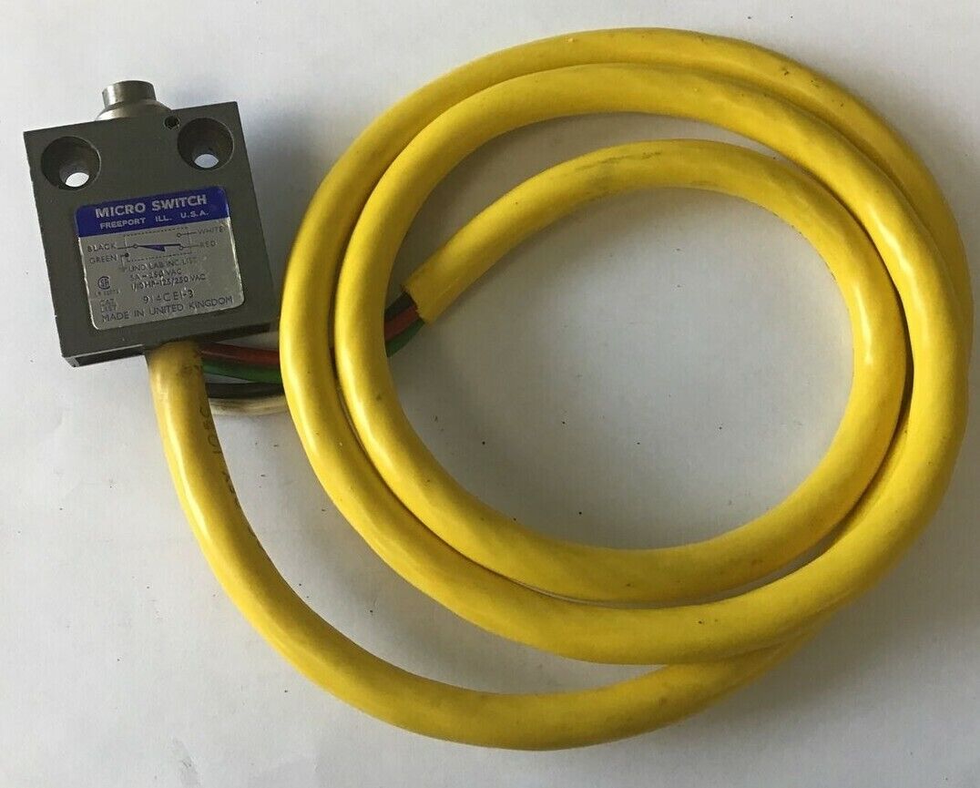 MICRO SWITCH 914CEI-3 LIMIT SWITCH 250VAC 5A