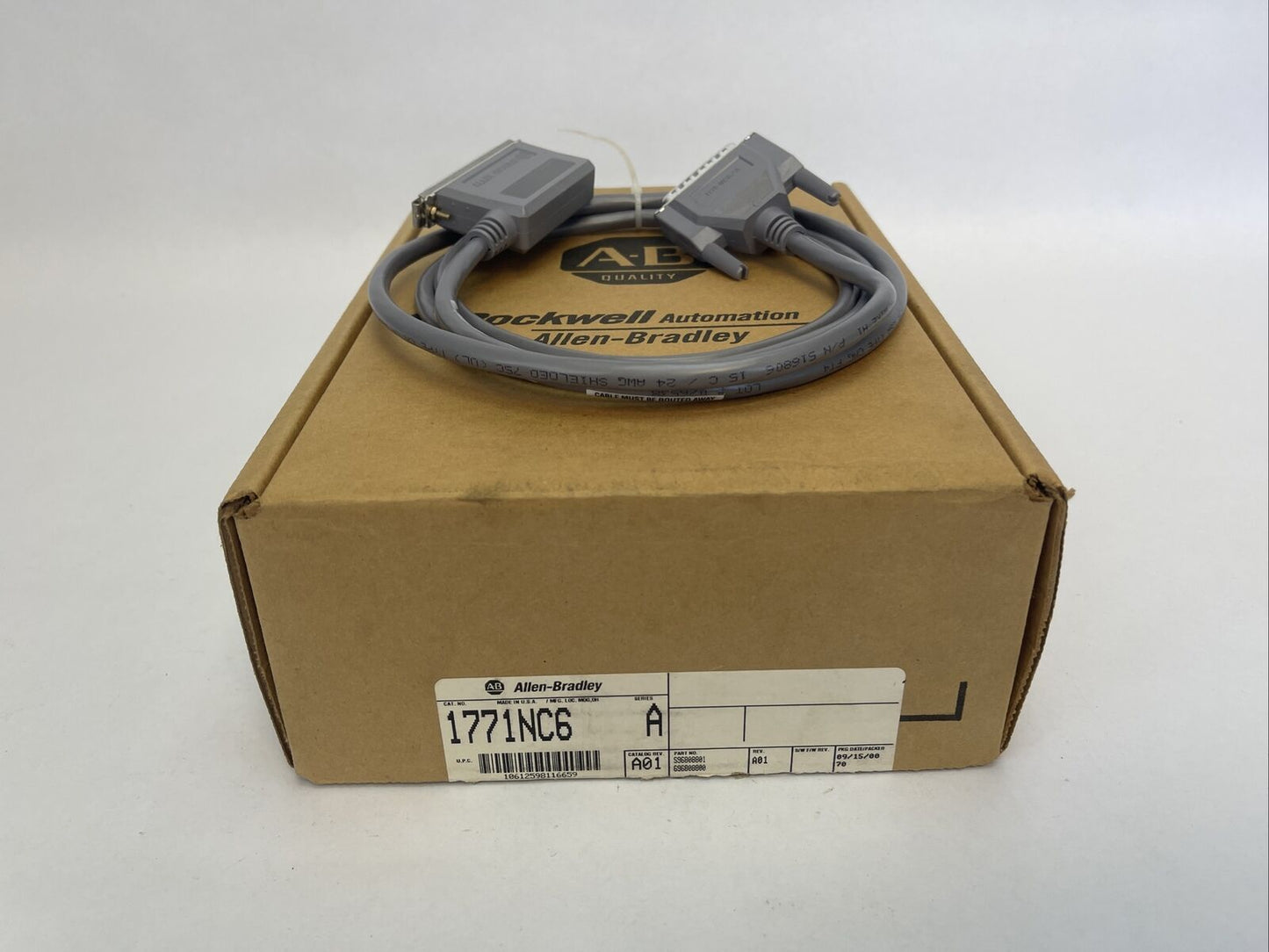 ALLEN BRADLEY 1771NC6 CABLE SERIES A REV A01