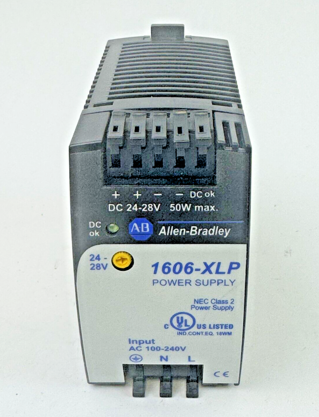 ALLEN-BRADLEY - 1606-XLP50E SER. A - POWER SUPPLY - 50 W, 24 VDC, 2.1 A