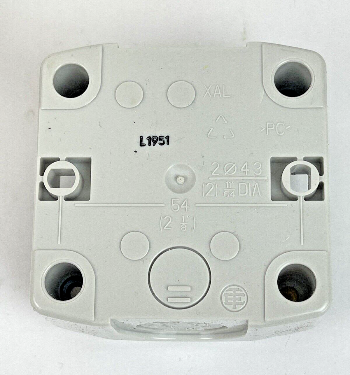 SCHNEIDER ELECTRIC - XAL D101H29H7 - HARMONY - PUSHBUTTON SWITCH - XAL-D/K