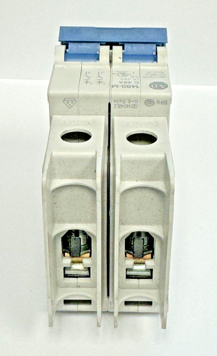 ALLEN-BRADLEY - 1489-M2C400 SER. D - MINIATURE CIRCUIT BREAKER - 2 P, 40A, 277 V