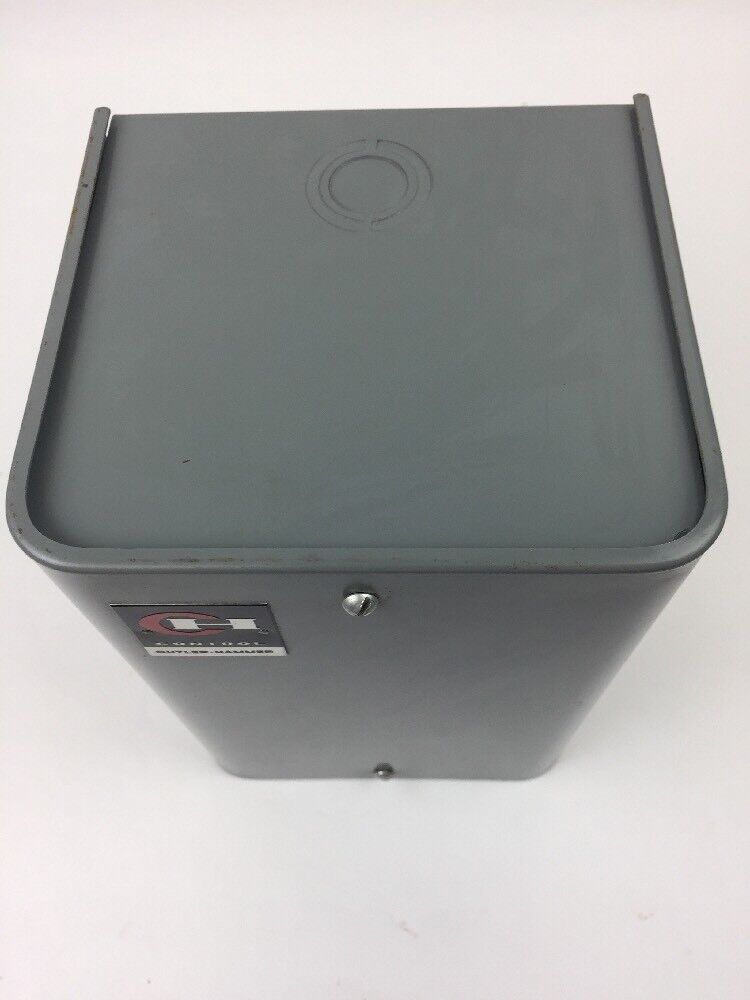 CUTLER HAMMER 10997H53 ENCLOSURE CASE W/LIFT OFF COVER FOR RELAYS TIMERS SWITCH