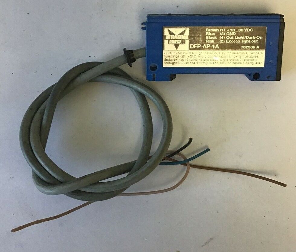 AUTOMATION DIRECT DFP-AP-1A FIBER OPTIC AMPLIFIER 30VDC