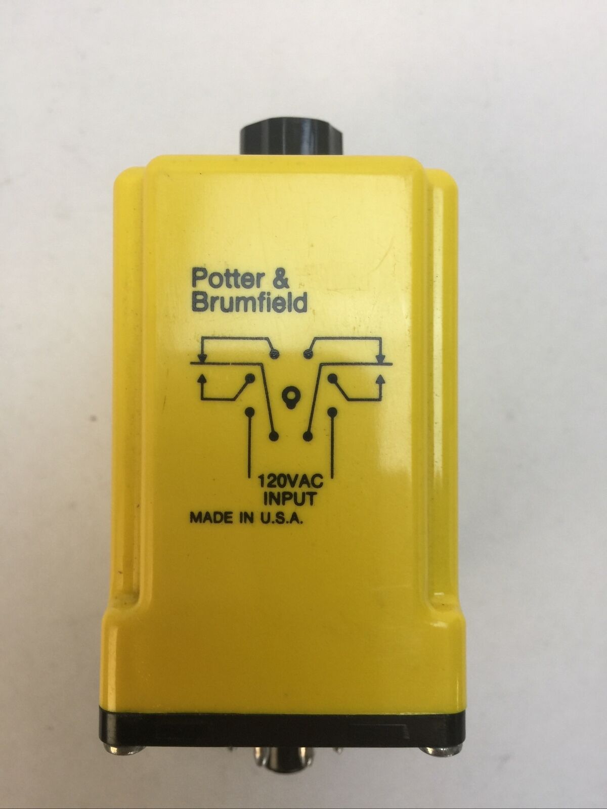 POTTER & BRUMFIELD CGB-38-79005S TIME DELAY RELAY 0.5-5 SEC 10A 240VAC RESISTIVE