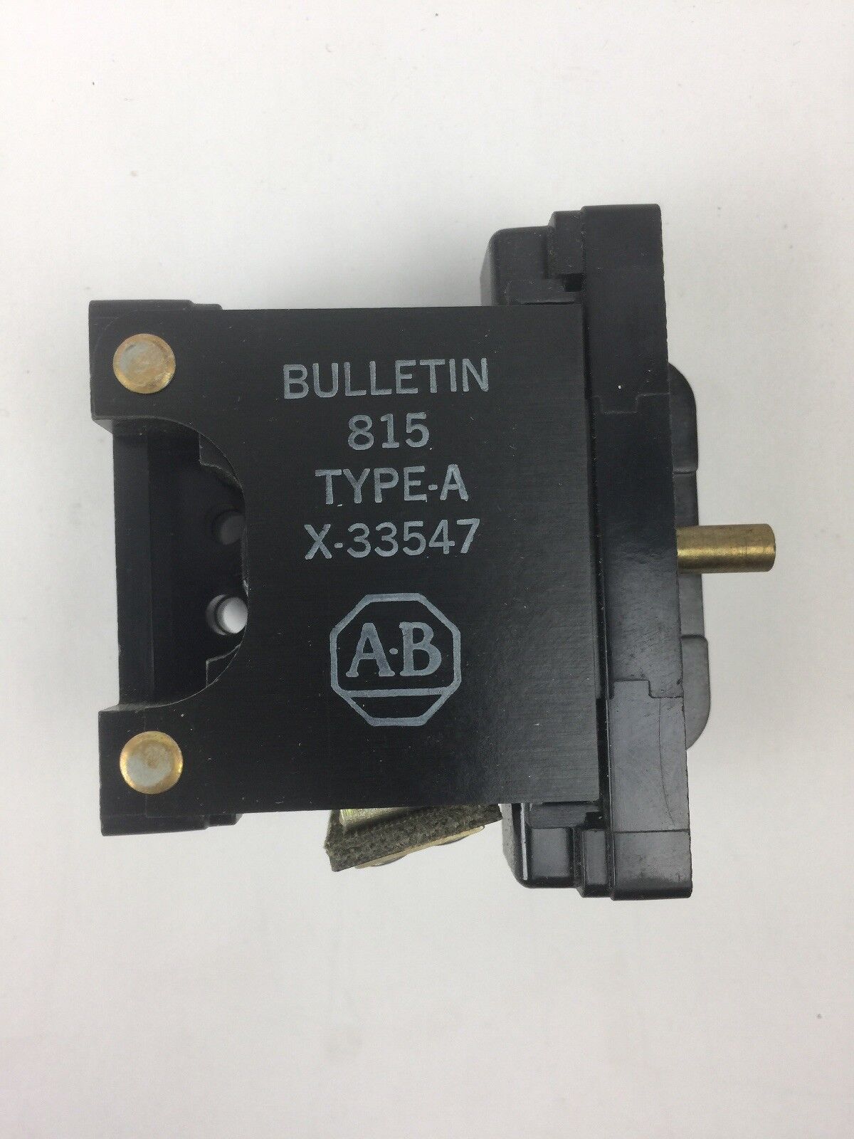 ALLEN BRADLEY X33547 OVERLOAD RELAY