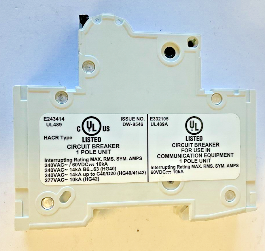 SIEMENS 5SJ4110-7HG40 CIRCUIT BREAKER 10A CHAR.C TYPE HSJ 230V ***LOTOF2***