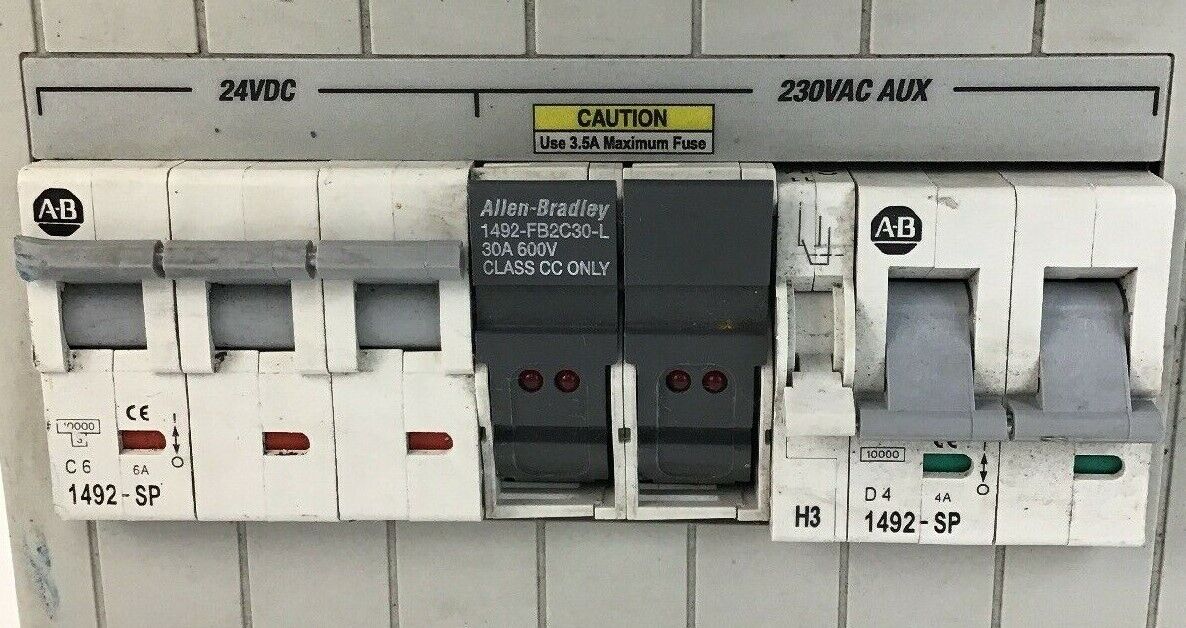 ALLEN BRADLEY 2094-BL25S LINE INTERFACE MODULE SER.B 460VAC 3PH 50-60HZ 25A