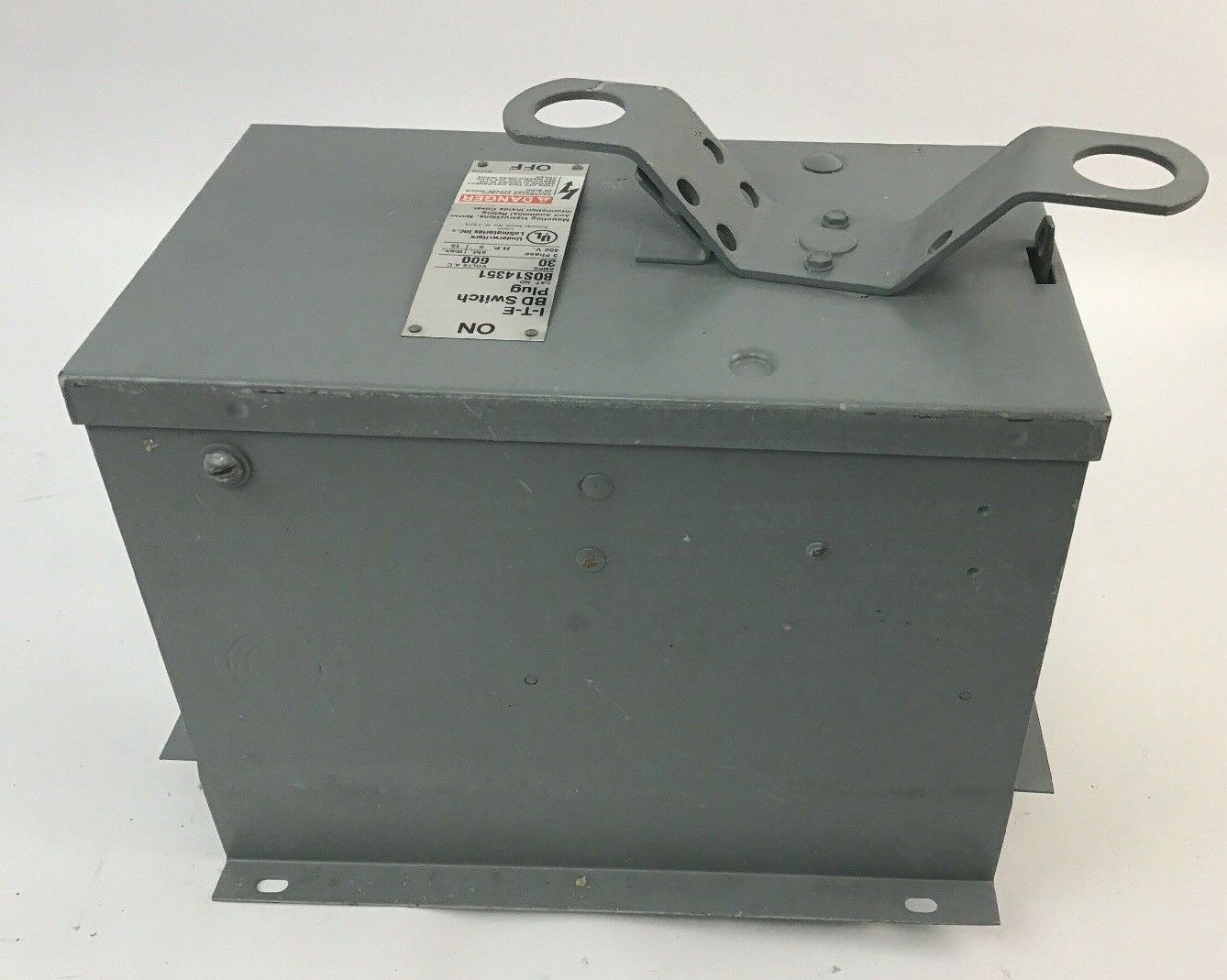 ITE BD SWITCH PLUG BOS14350 30 AMP 600VAC 3PHASE 480V