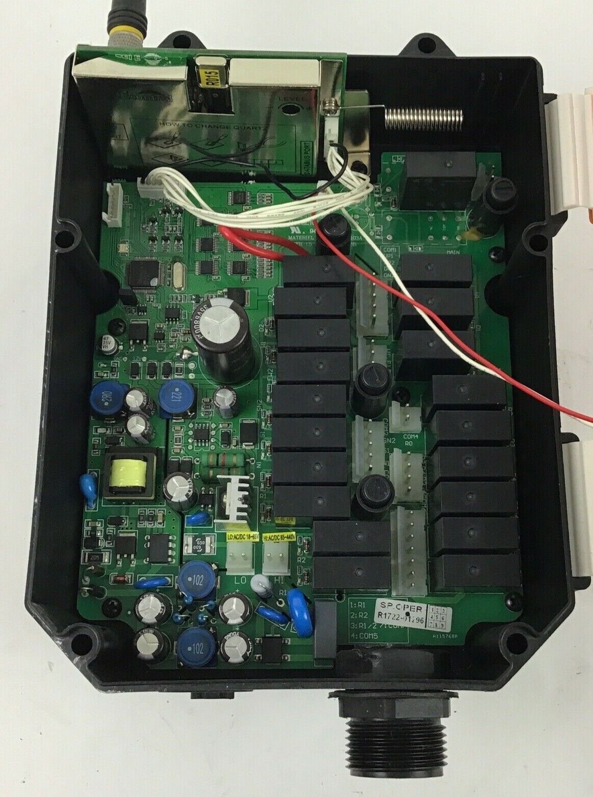 TELECONTROL F24-12D REMOTE CONTROL RECEIVER CH:015 65V-440V W/F24-12D TX REMOTE