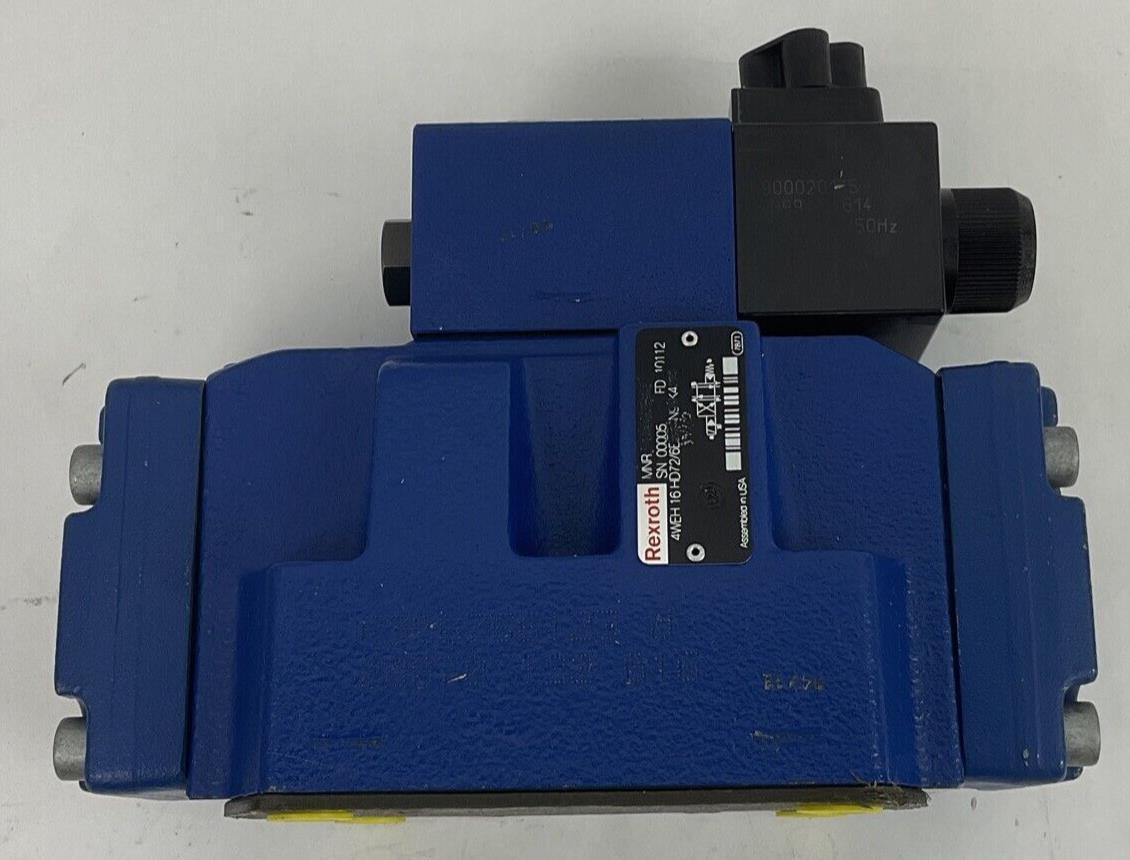 REXROTH 4WE6D62/EW110N9K4 DIRECTIONAL SOLENOID VALVE 120V 4WEH16D72/6E