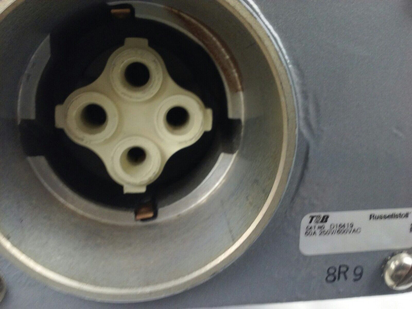 GE TH3362JRS, SAFETY SWITCH, MOD.10, 60A, 600VAC/250VDC, D16419 INTERLOCK RECEP