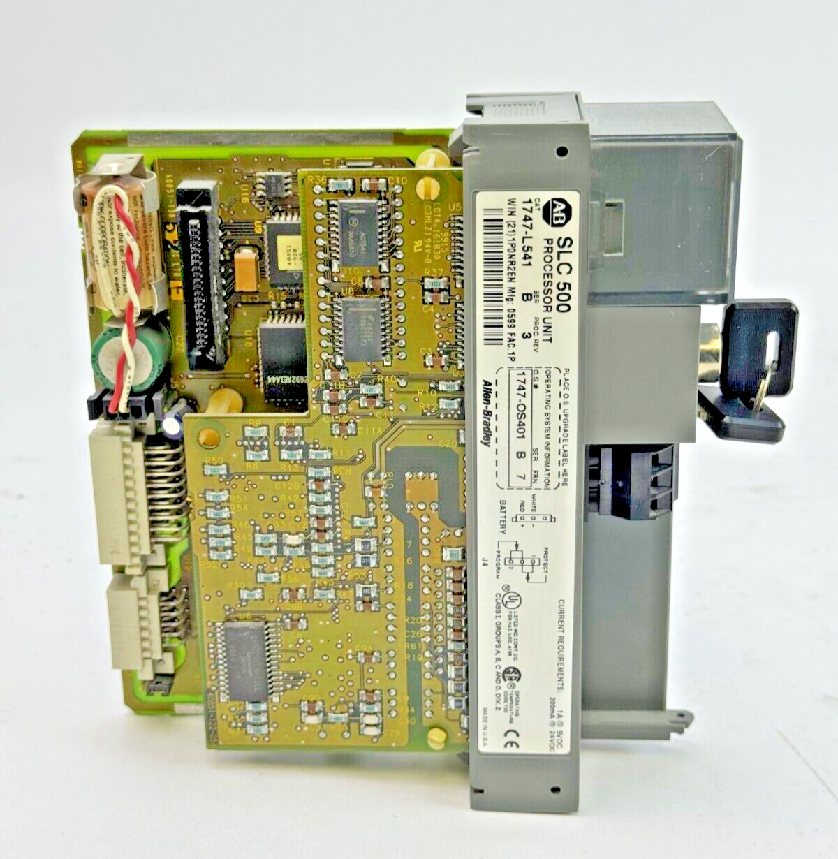 ALLEN-BRADLEY - 1747-L541 SER. B PROC REV: 3 - SLC 5/04 CPU PROCESSOR *NO DOOR