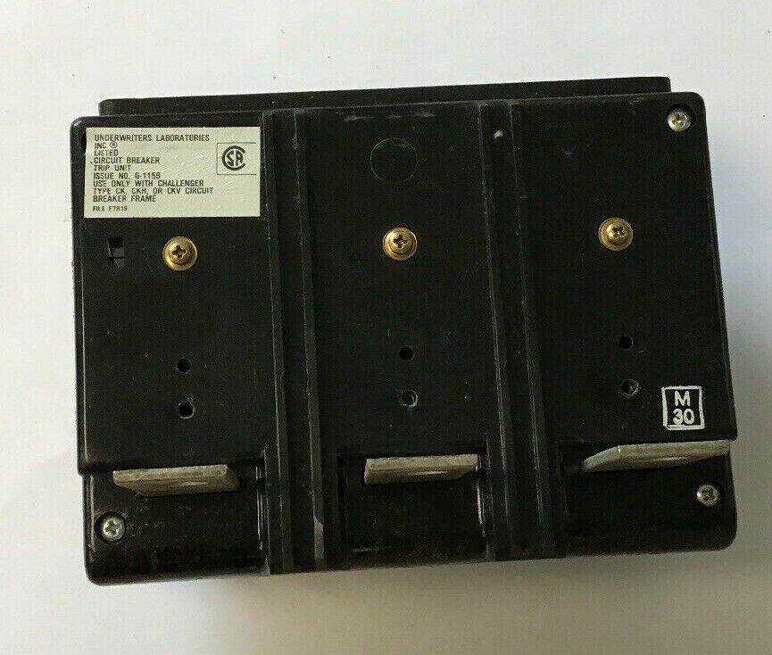 CHALLENGER CKT3400T THERMAL MAGNETIC TRIP UNIT 400AMP