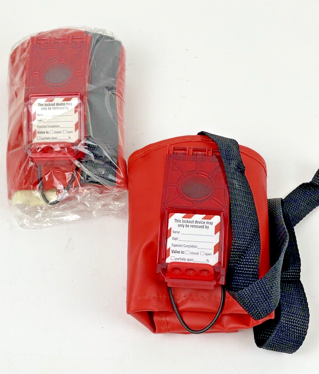 MASTERLOCK - 468L *LOT OF 2* - Handle-Off Ball Valve Lockout - Padlock sold sep