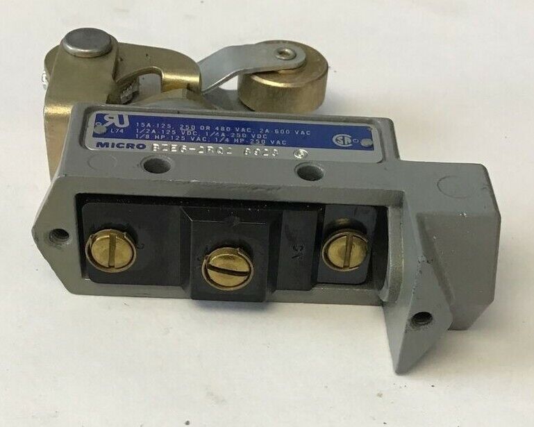 MICRO SWITCH BZE6-2RQ2 8923 LIMIT SWITCH 600VAC 250VDC