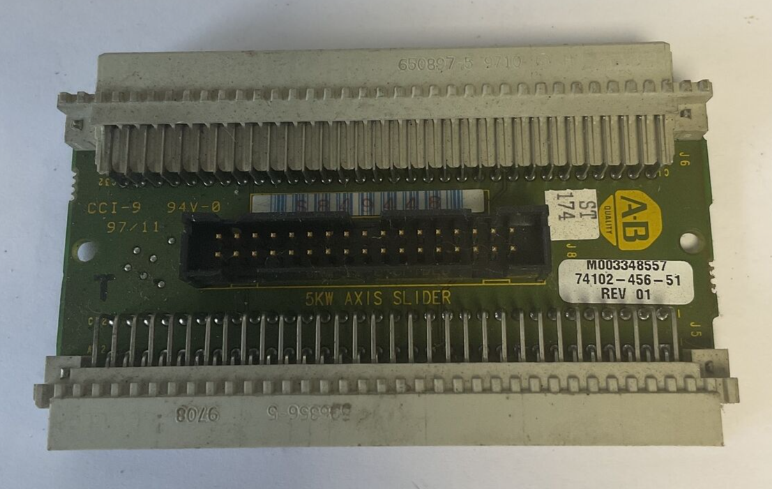 ALLEN BRADLEY 74102-459-5 AXIS SLIDER BOARD 5KW REV.01