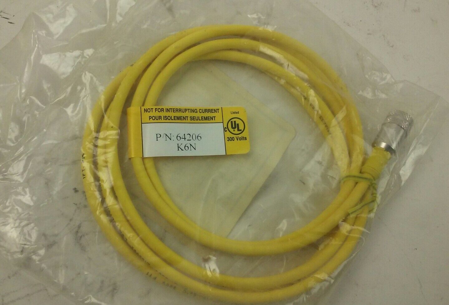 TREX-ONICS MICRO QUICK CONNECT CABLE 64206 2 POLE FEMALE W/ 2 METER **NEW**
