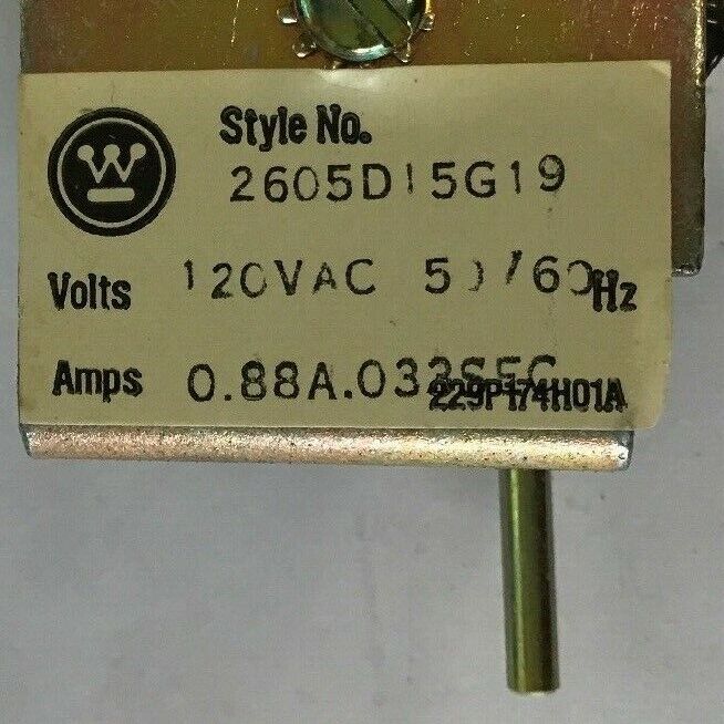 CUTLER HAMMER 2605D15G19 SHUNT TRIP.