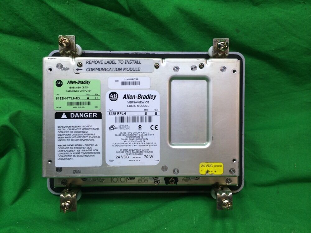 ALLEN BRADLEY VersaView CE 700H 6189-RPLH 6182H-7TLH4D
