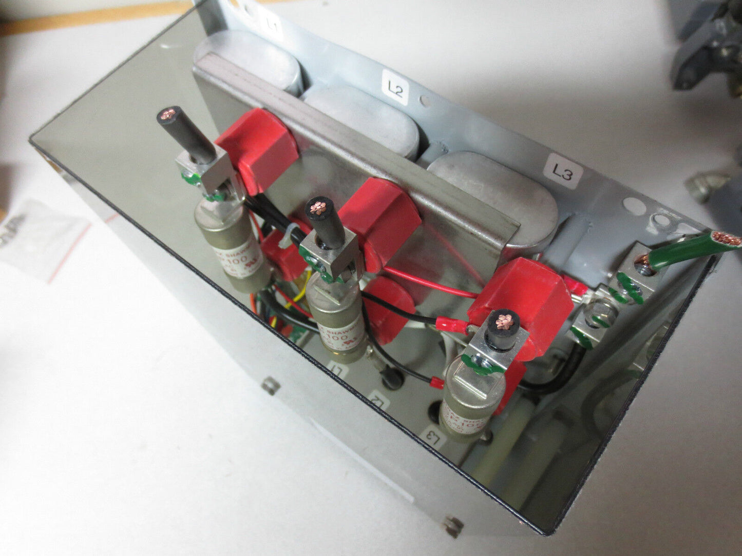 GE 9L10JAQ324ECA TRANSIENT VOLTAGE SURGE SUPPRESSOR 480V TRANQUELL VII -NO COVER