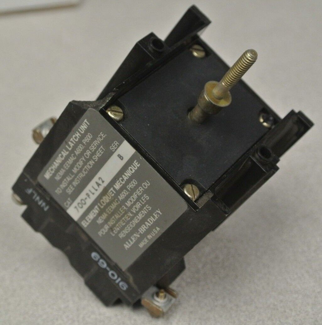 ALLEN-BRADLEY 700-PLLA2 MECHANICAL LATCH UNIT / 230-240V, 60Hz