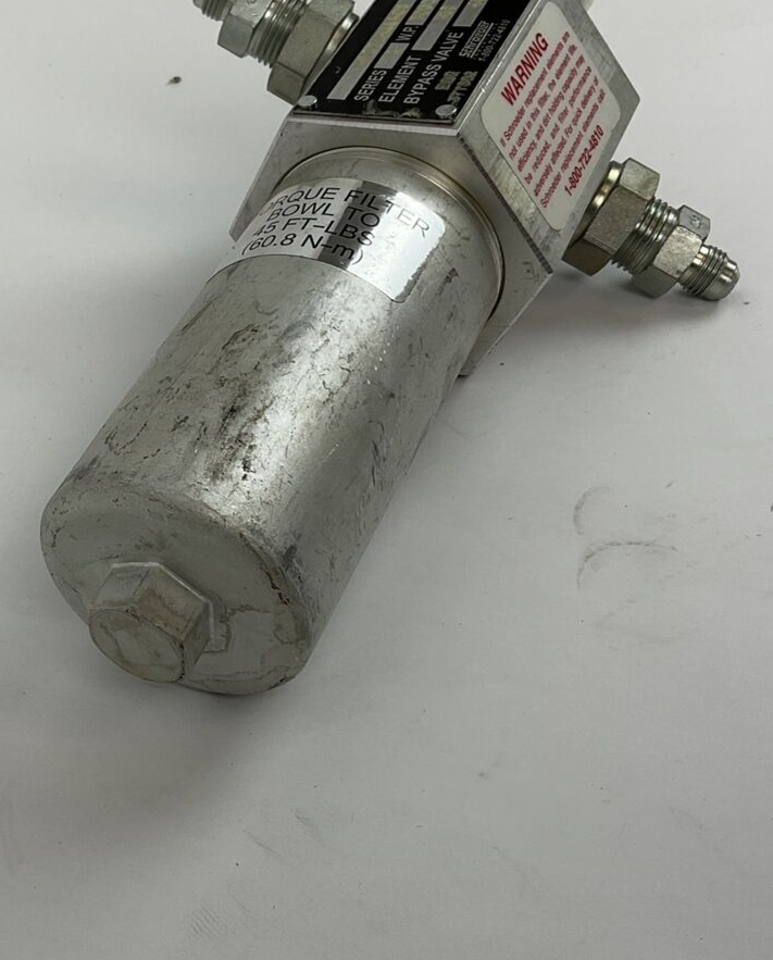 SCHROEDER NF301N10SD5 HIGH PRESSURE FILTER 3000PSI