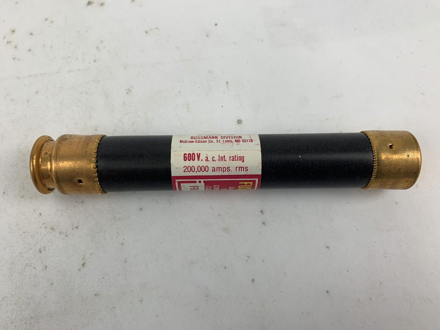 Bussmann Fusetron Dual-Element FRS-R-4/10 4/10A 600V Fuse "Lot of 10"