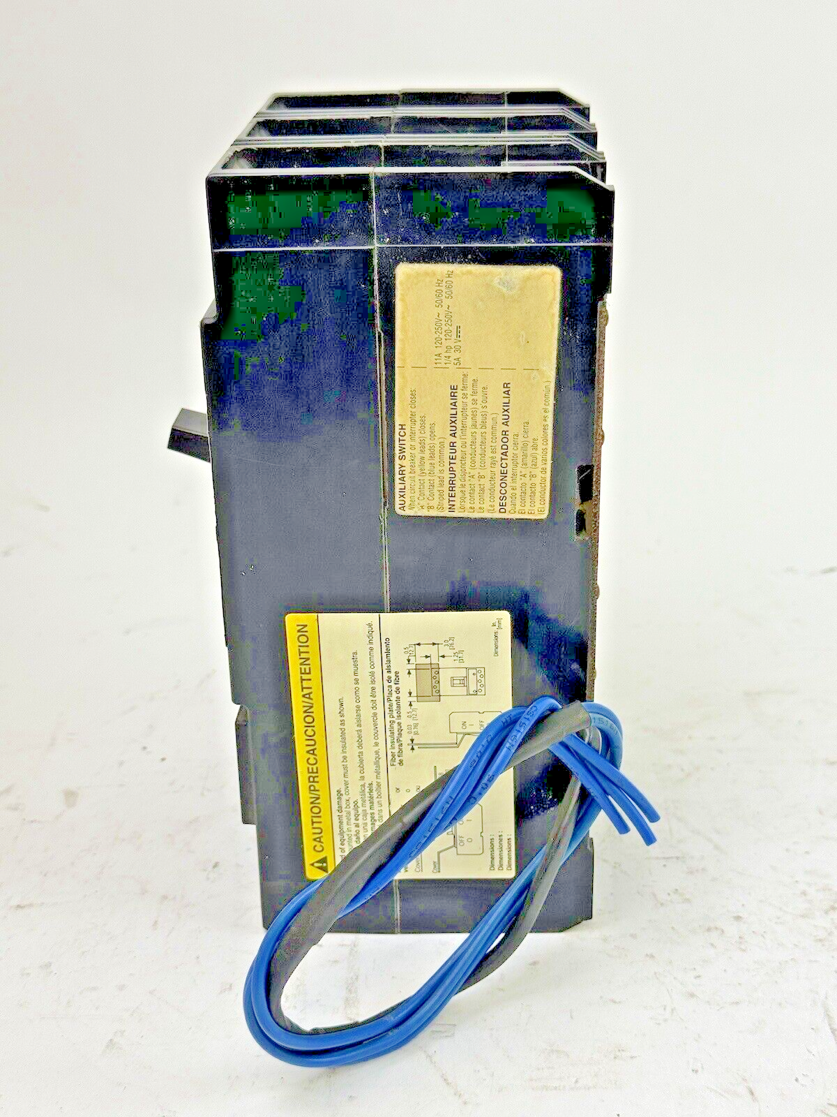 SQUARE D - KAL3625025M1212 -MAG-GARD CIRCUIT BREAKER W/ AUX - 250A/3 POLE/600VAC