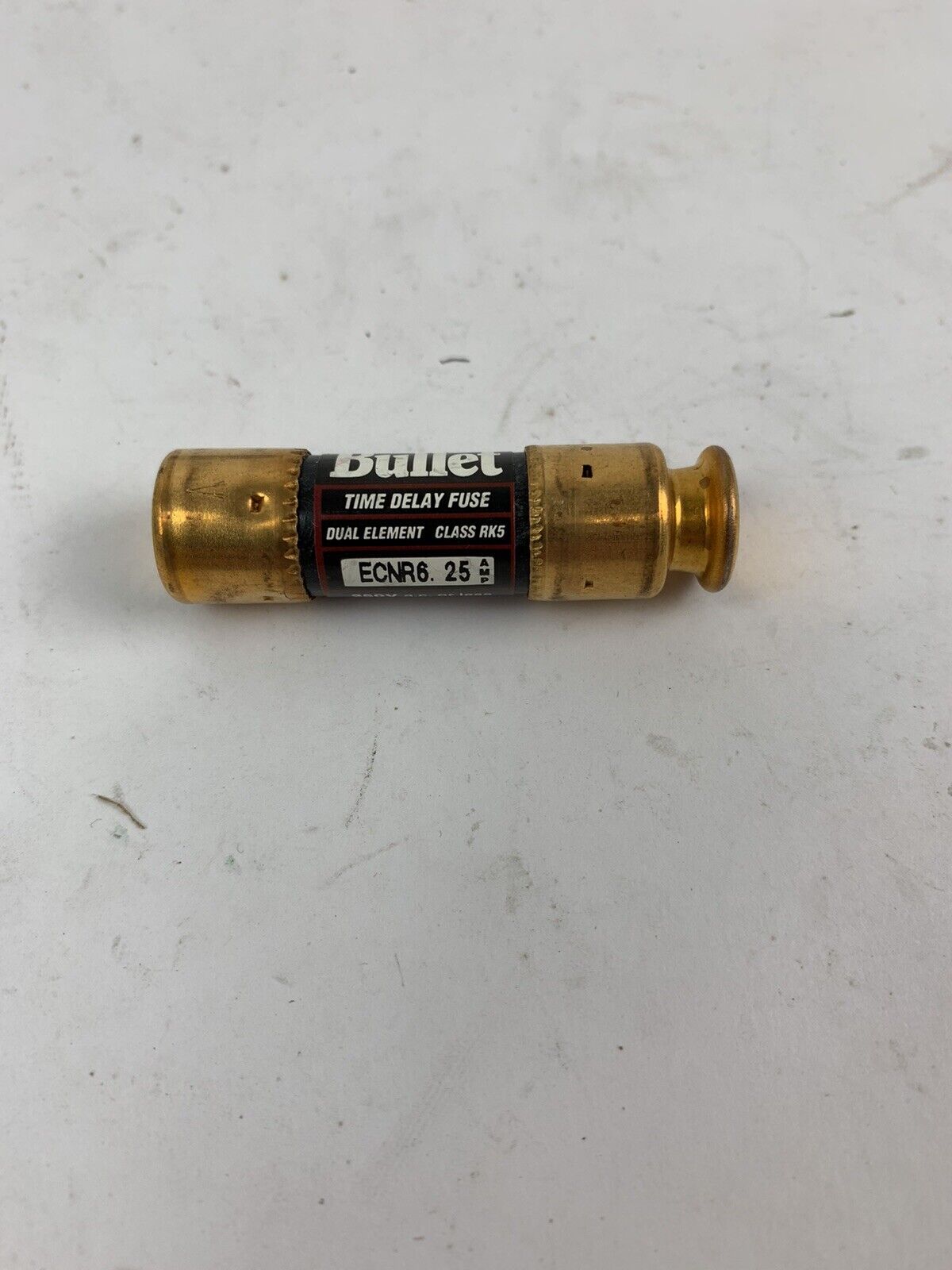 Edison Bullet ECNR6.25 6.25A 250V Fuse "Lot of 10"