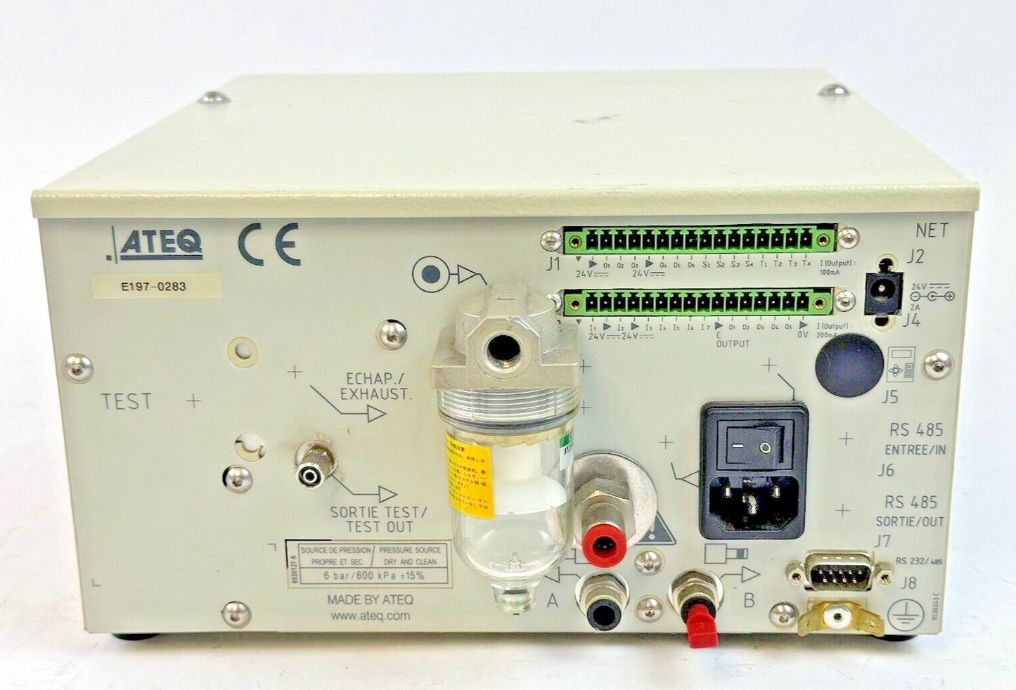 ATEQ - PREMIER G - 9530243 C - G5 COMPACT LEAK DETECTOR/CONTINUOUS FLOW DETECTOR