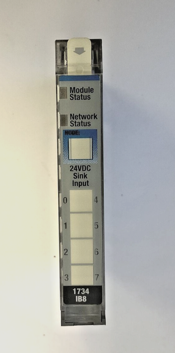 ALLEN BRADLEY 1734-IB8 INPUT MODULE 24VDC 5MA SER.D FW3.022