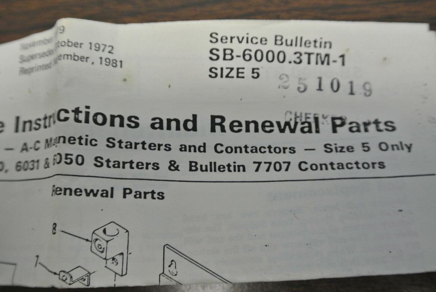 JOSLYN CLARK / SYLVANIA KTM35-1 CONTACT KIT / COMPLETE / NEW SURPLUS
