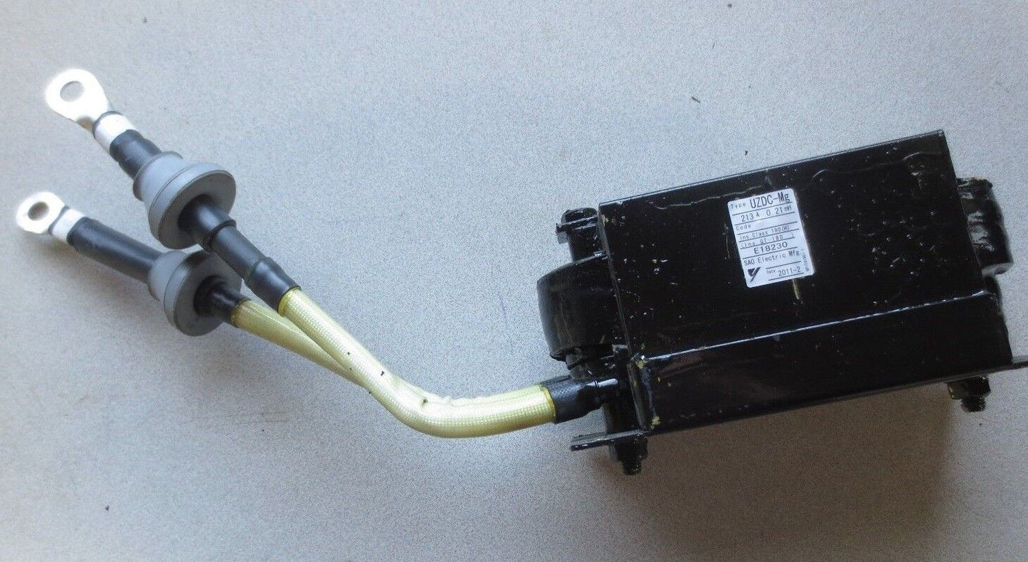SAO ELECTRIC / YASKAWA UZDC-Mg - TRANSFORMER - 213A, 0.21 mH - E18230