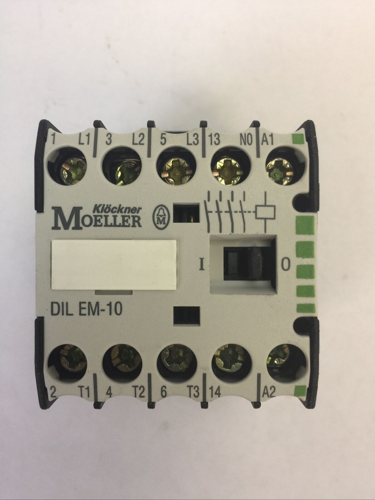 KLOCKNER MOELLER DIL EM-10 CONTACTOR 600VAC 15A 3PH 5HP